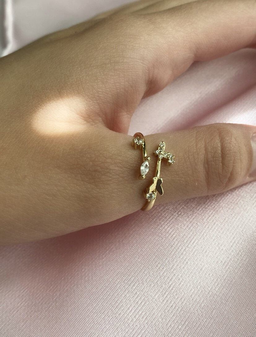 butterfly ring