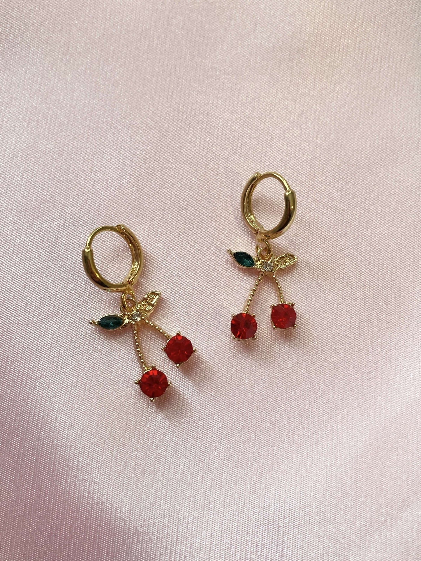 Icy Cherry Huggies (Pink or Red) - Luna Alaska Jewelry