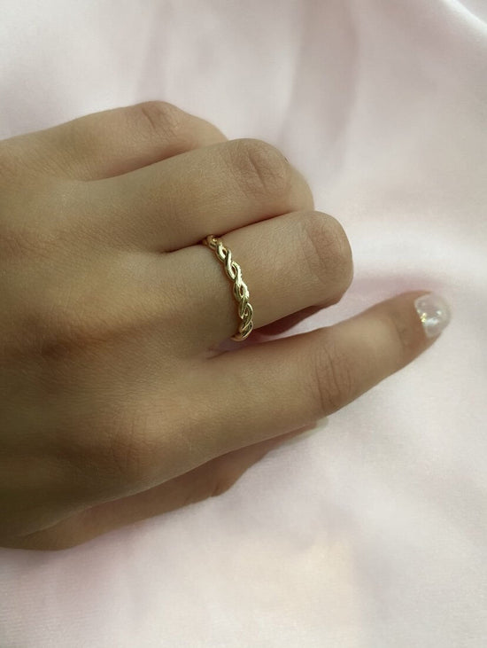 Bankroll Twist Ring - Luna Alaska Jewelry