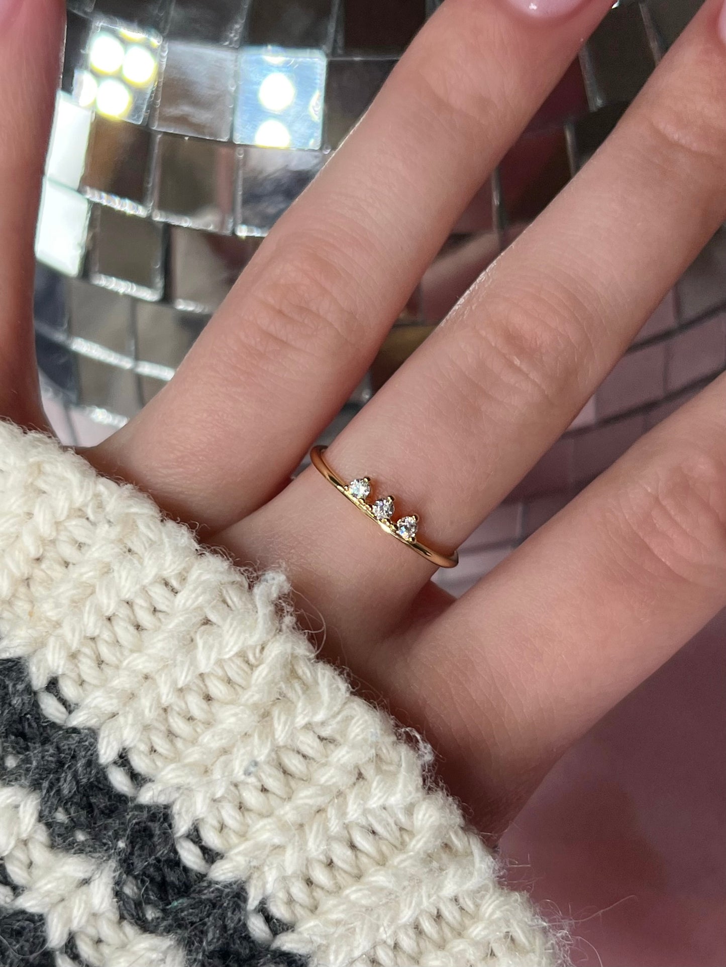 Micro Sparkle Ring - Luna Alaska Jewelry