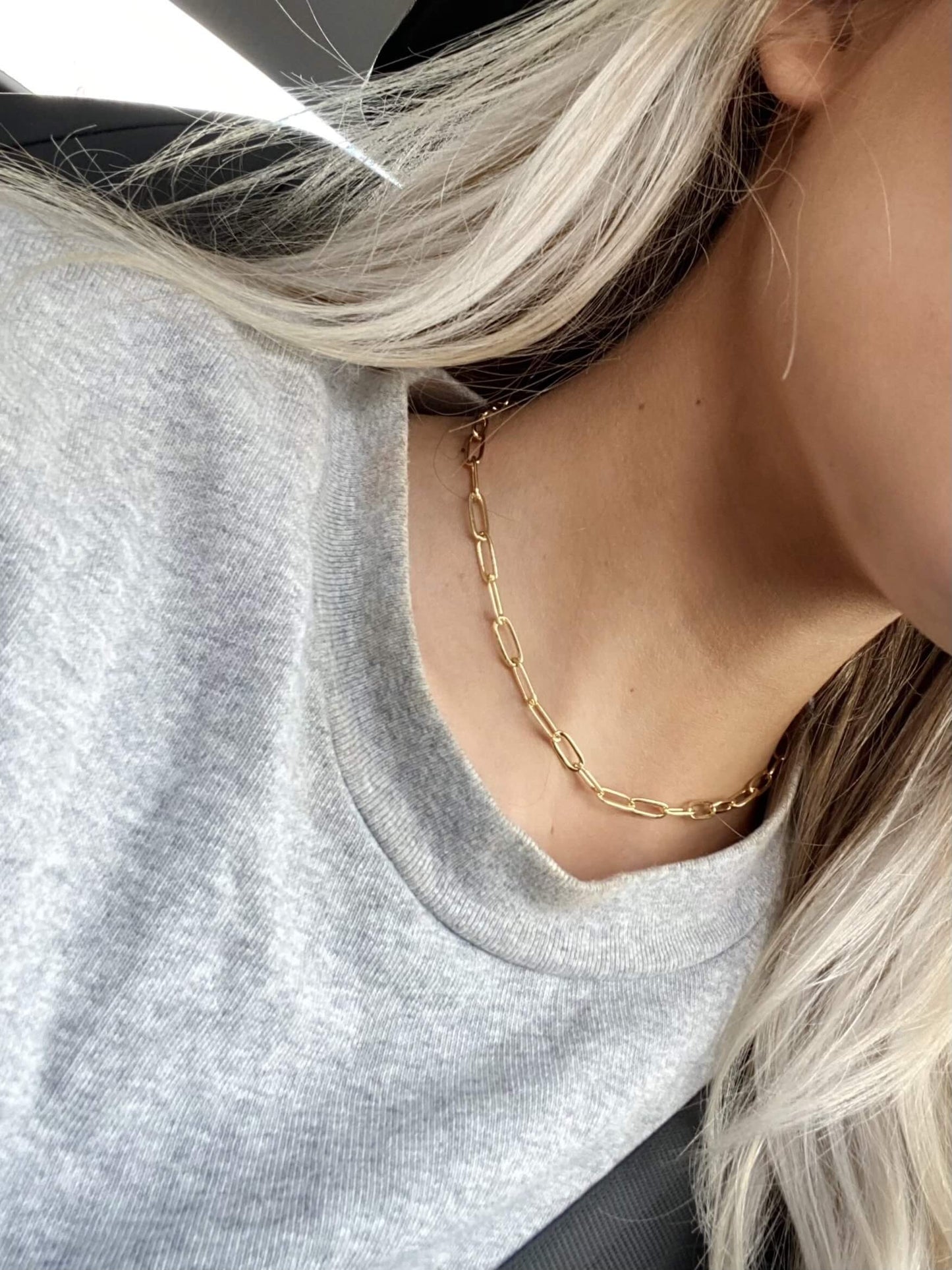 Hermione Choker (18k gold) - Luna Alaska Jewelry