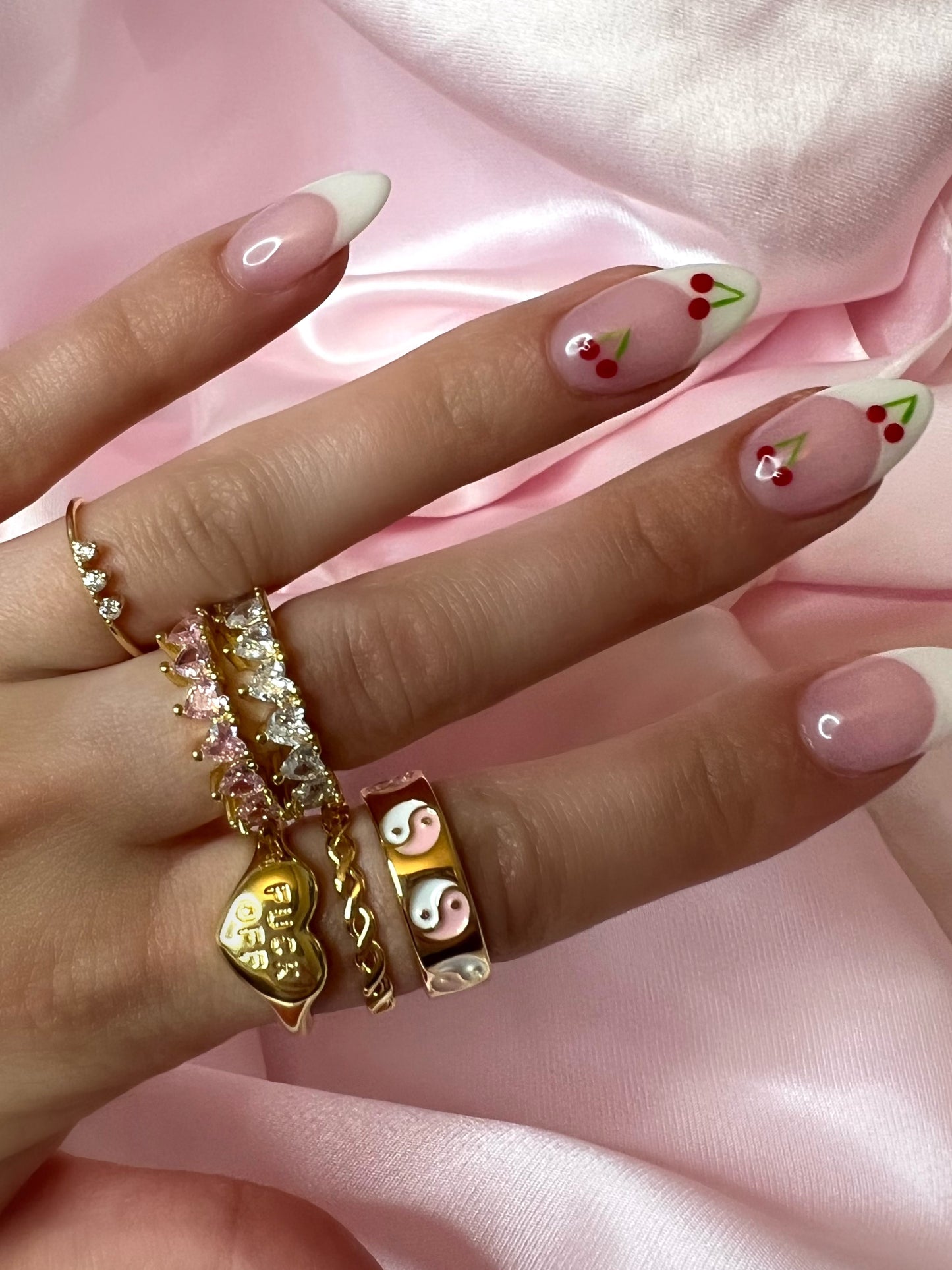 Evermore Ring (Pink or Clear) - Luna Alaska Jewelry