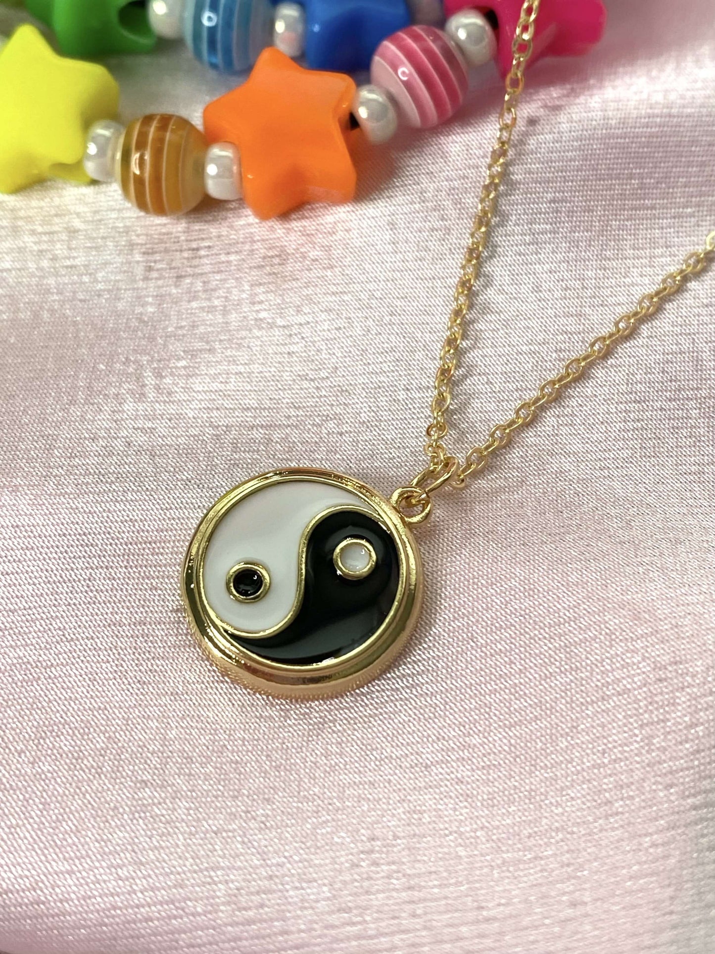 Yin Yang Necklace (14k gold) - Luna Alaska Jewelry