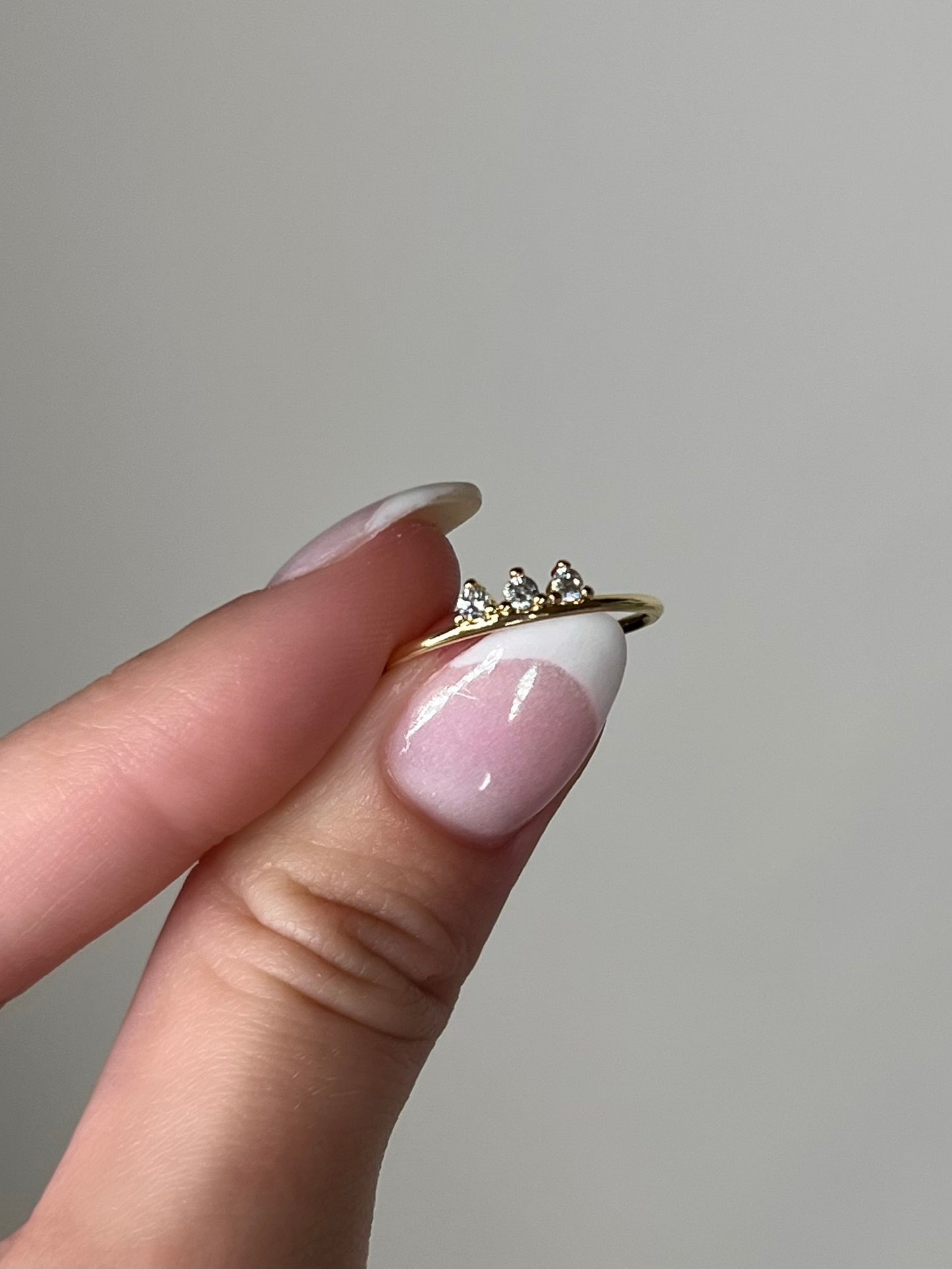 Micro Sparkle Ring - Luna Alaska Jewelry