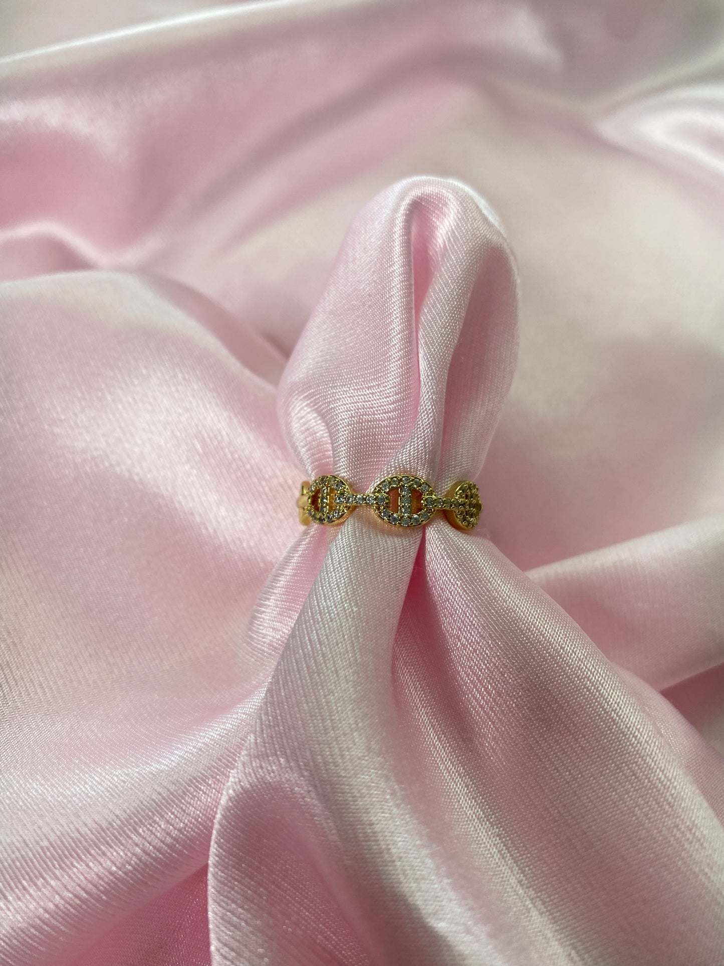 Yvoire Link Ring - Luna Alaska Jewelry