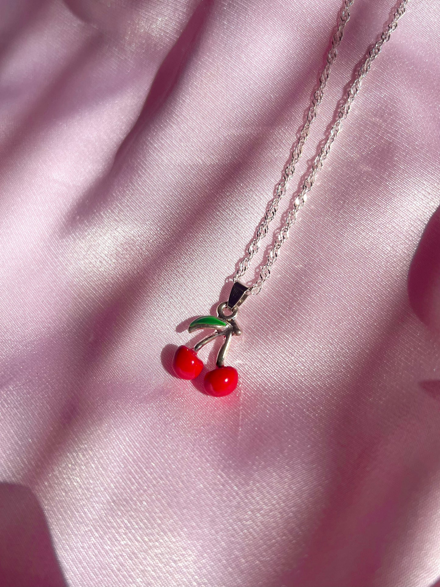 Cherry Bomb Necklace