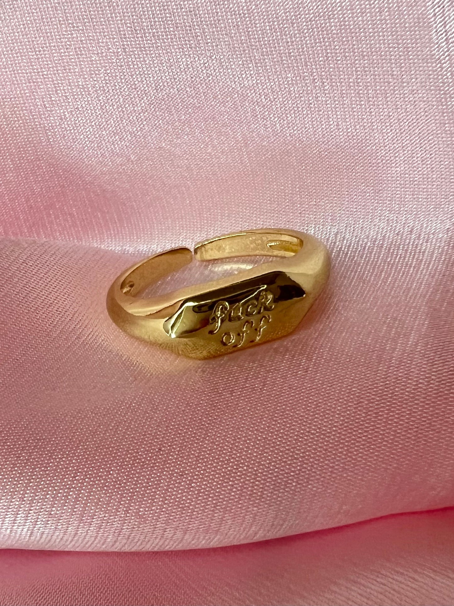 F Off 2.0 Ring - Luna Alaska Jewelry