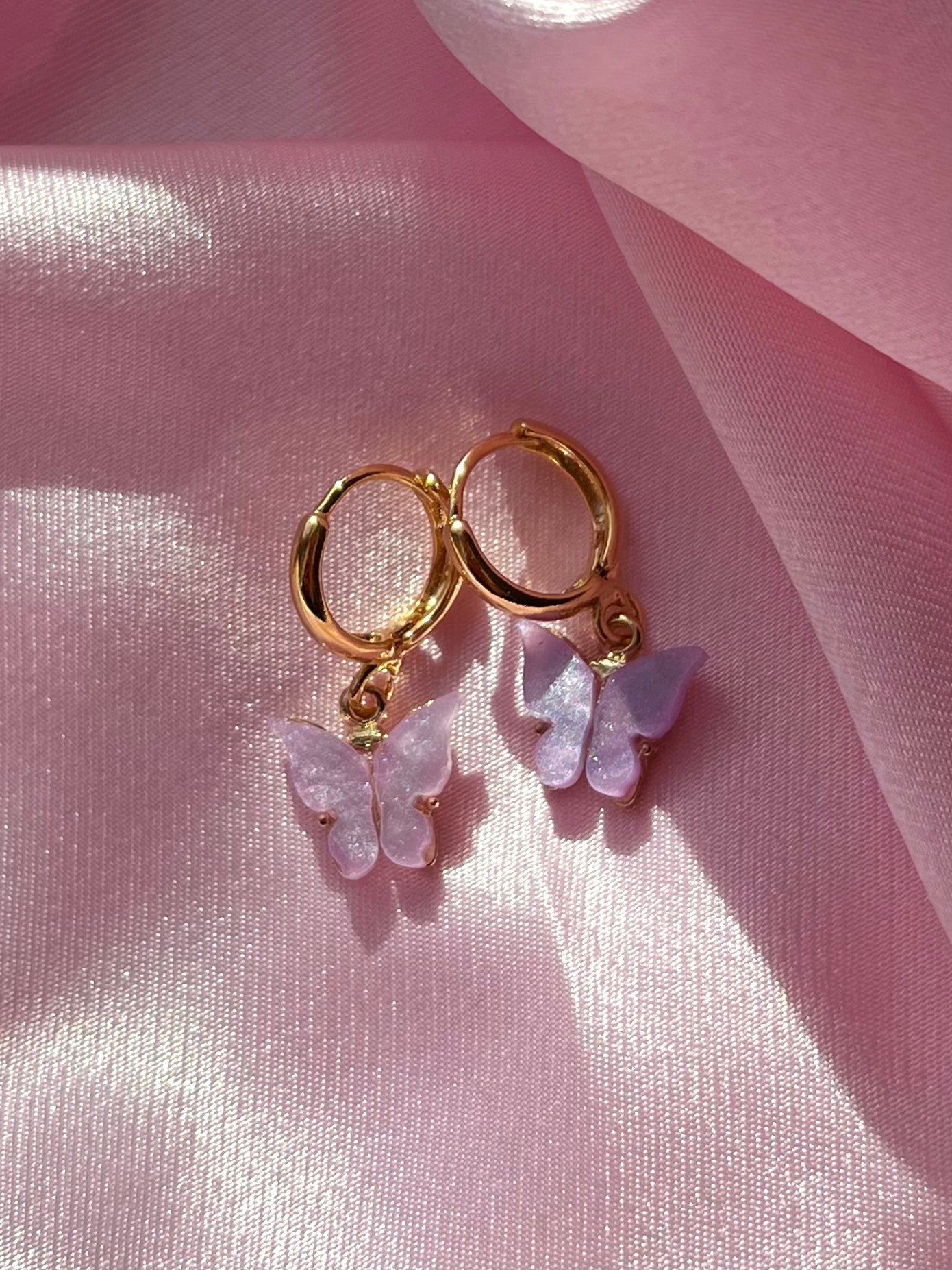 Violet Butterfly Huggies