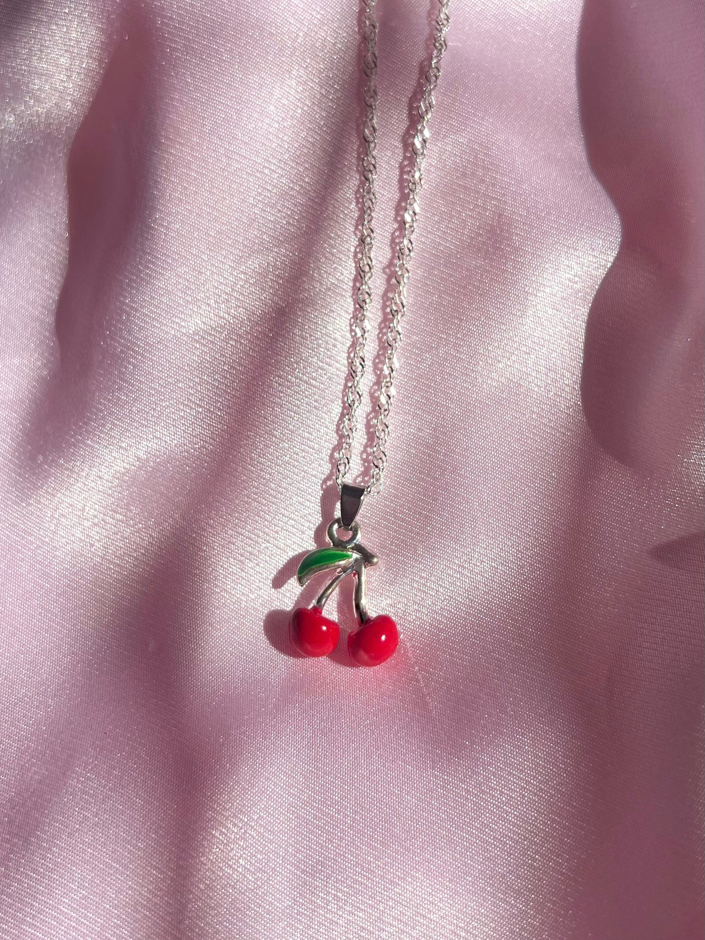 Cherry Bomb Necklace