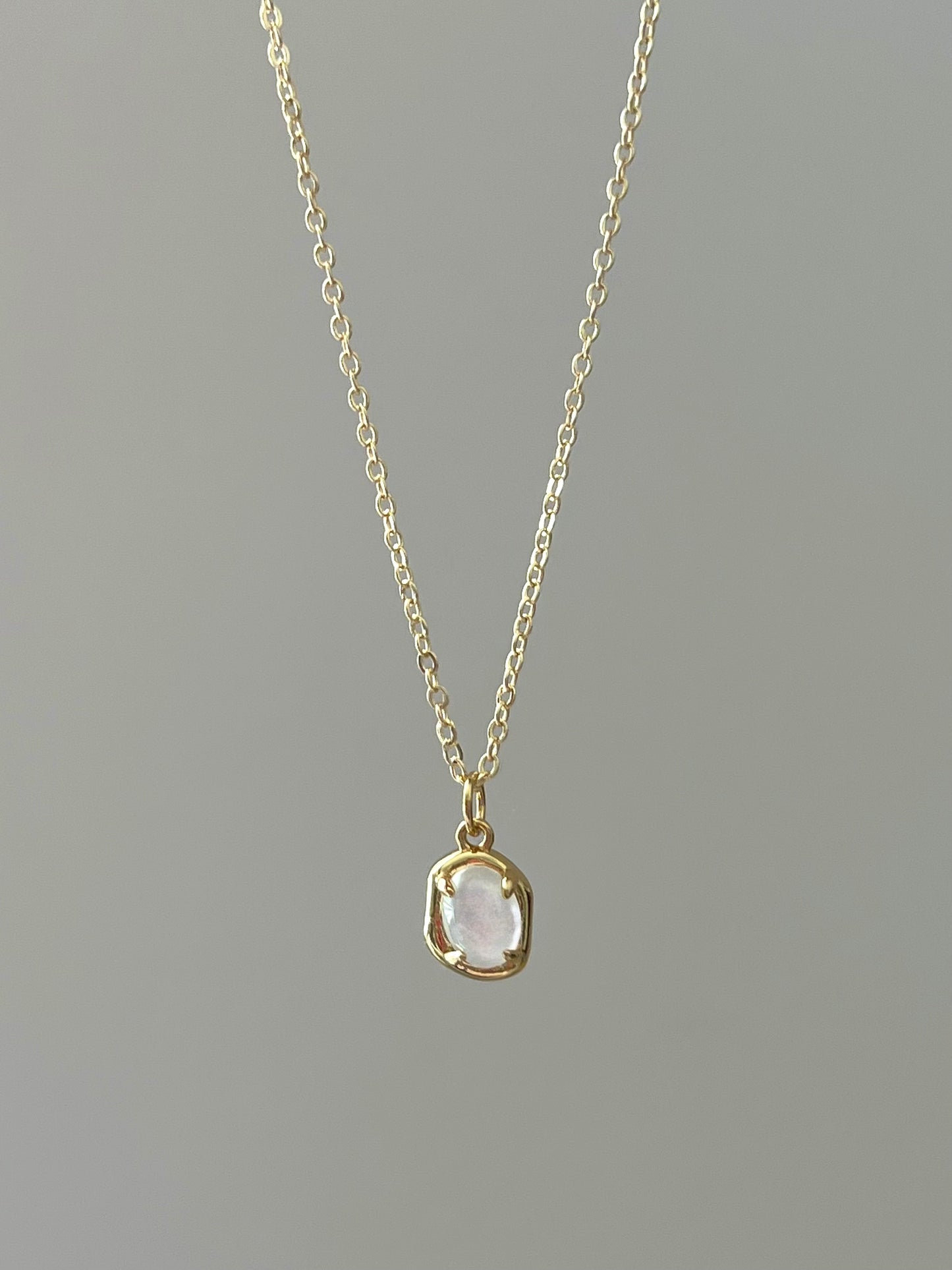 Opal Dream Necklace (18k gold) - Luna Alaska Jewelry