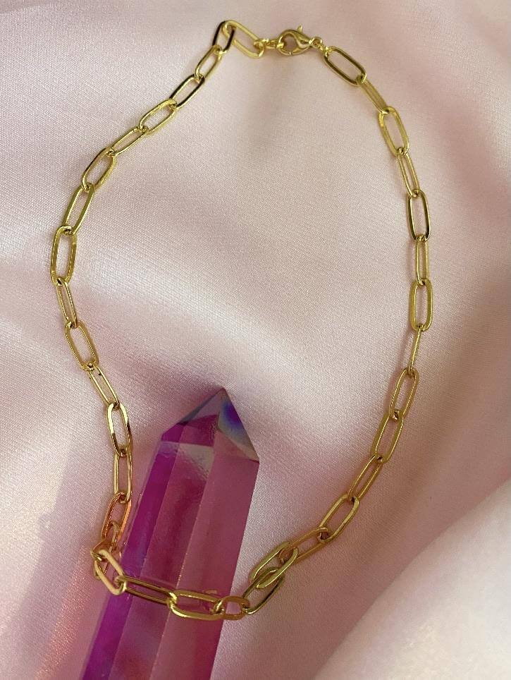 Hermione Choker (18k gold) - Luna Alaska Jewelry