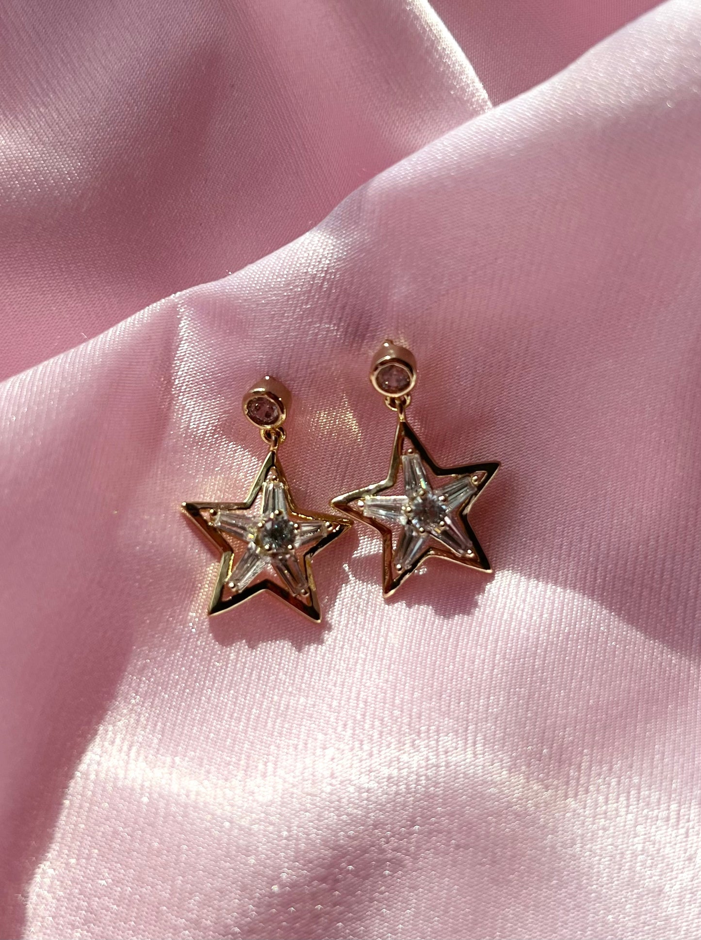 Crystal Stars (18k gold)