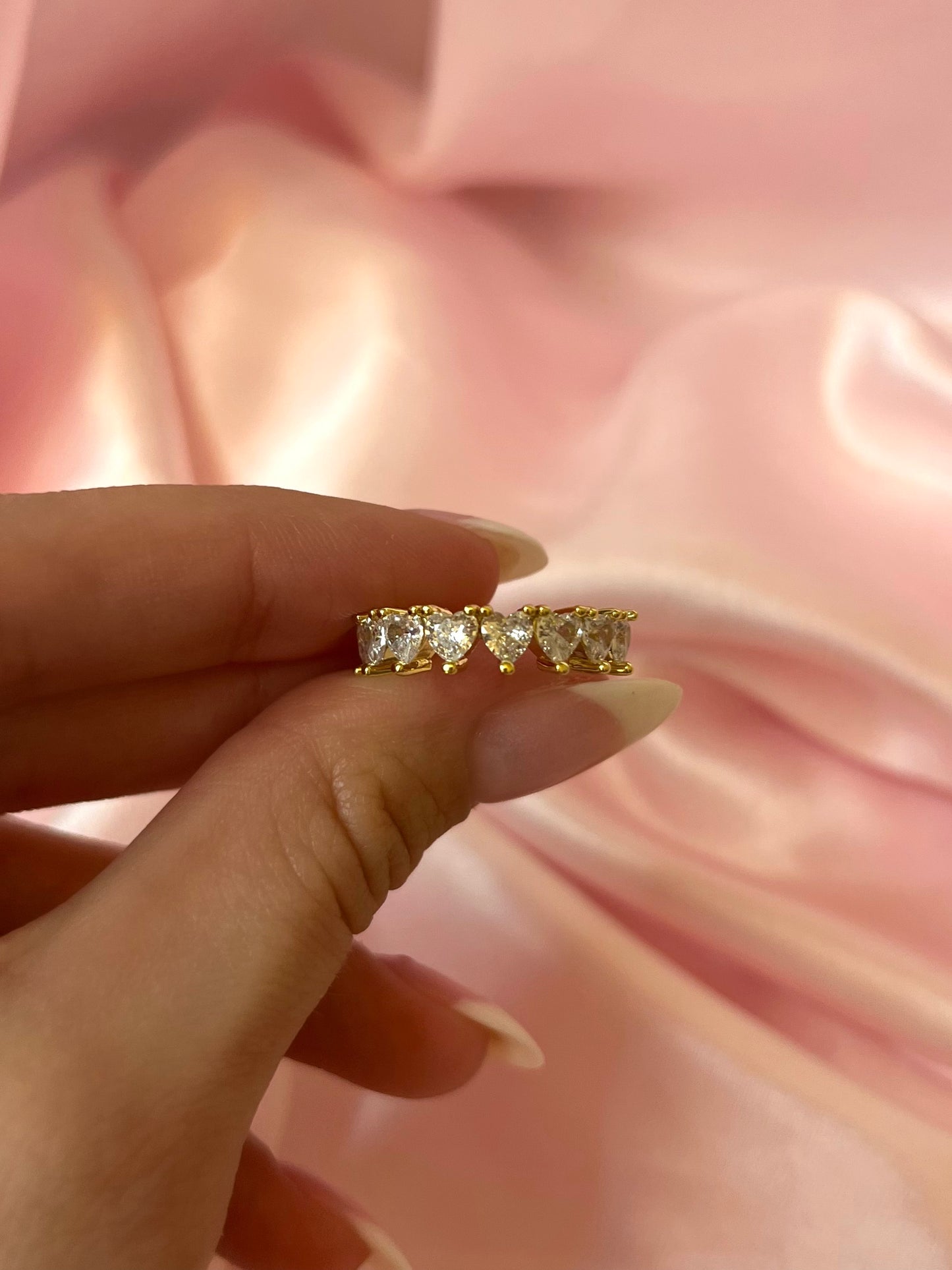 Evermore Ring (Pink or Clear) - Luna Alaska Jewelry