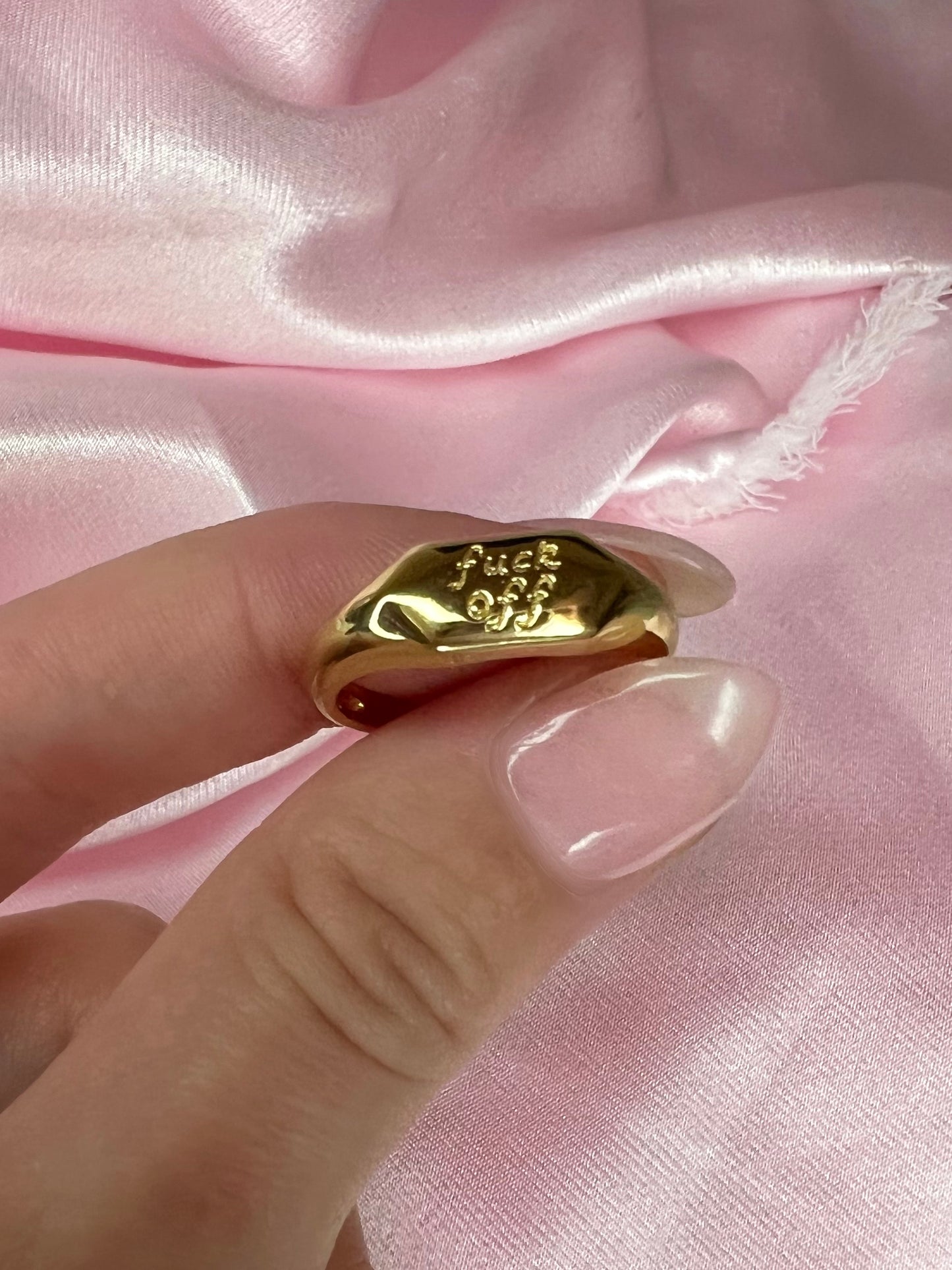 F Off 2.0 Ring - Luna Alaska Jewelry