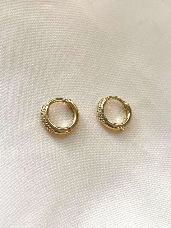 70's Chic Hoops (24k gold) - Luna Alaska Jewelry