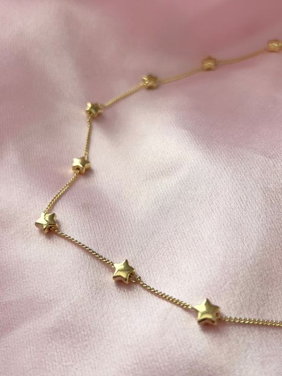 Floating Stars Choker Luna Alaska Jewelry