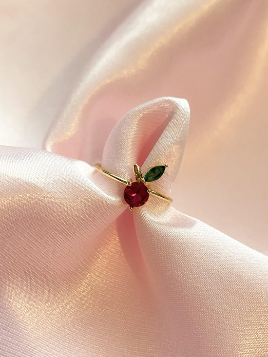 Wild Cherry Ring - Luna Alaska Jewelry