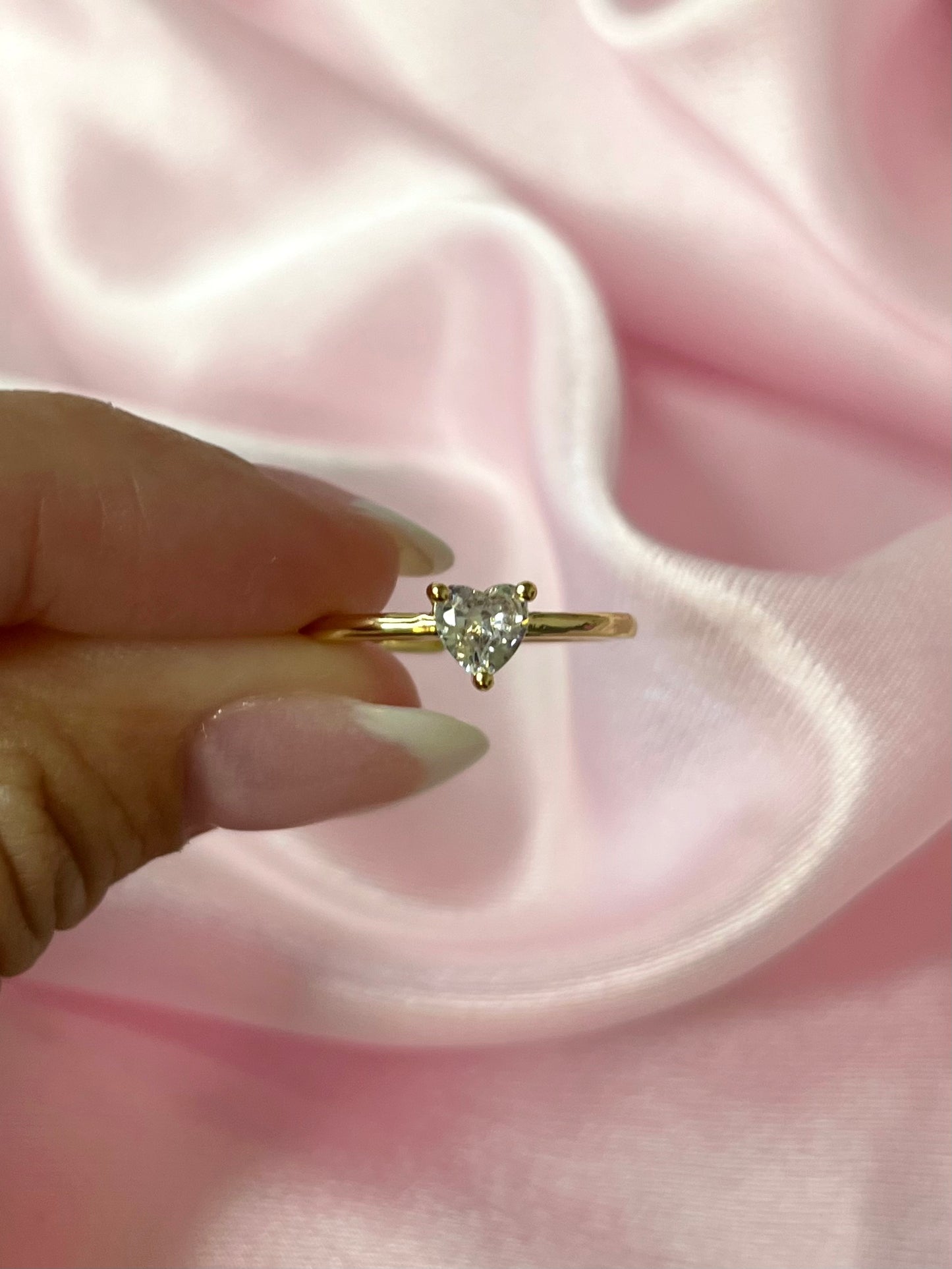 Heart of Glass Ring - Luna Alaska Jewelry