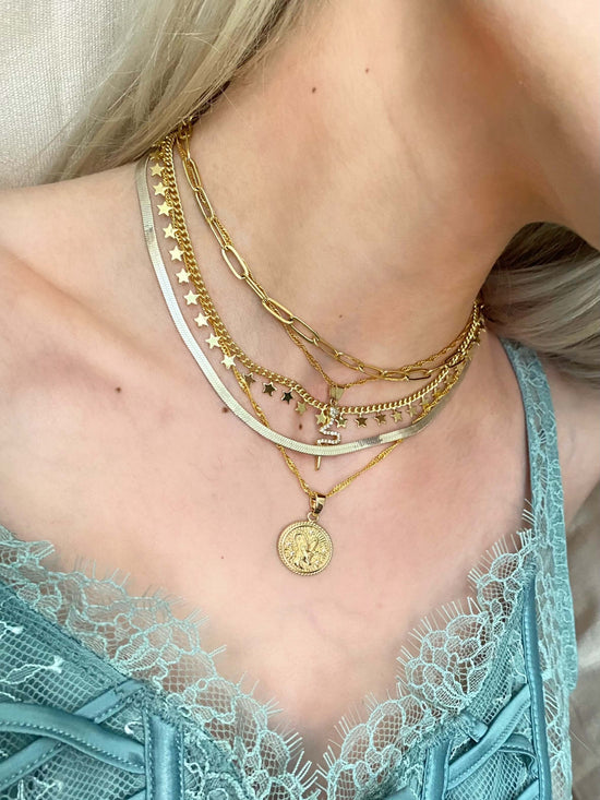 Hermione Choker (18k gold) - Luna Alaska Jewelry