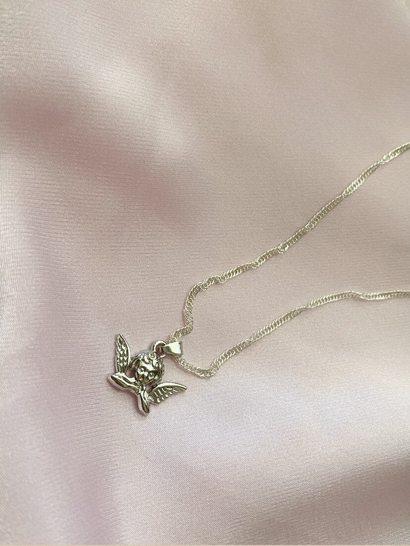 Heaven Sent Necklace (Gold or Silver) - Luna Alaska Jewelry