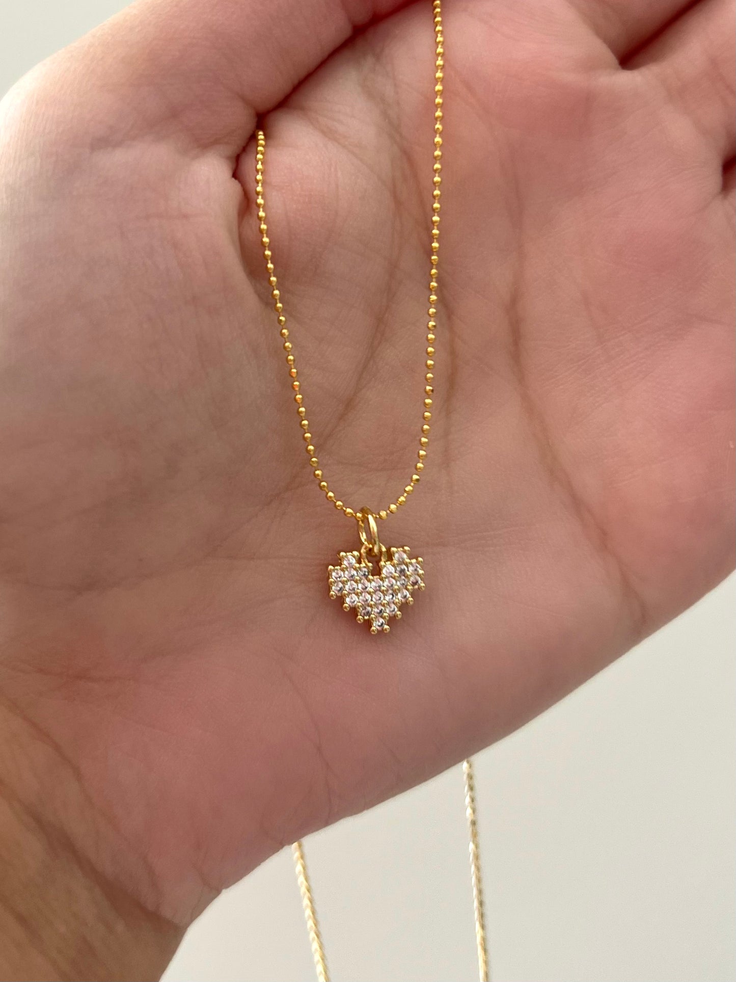 Digi Heart Necklace - Luna Alaska Jewelry