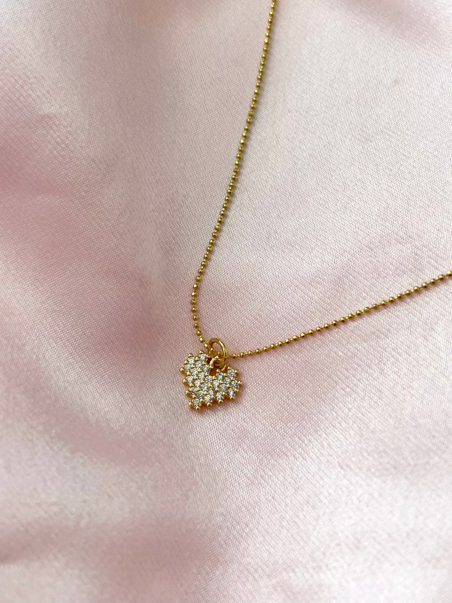 Digi Heart Necklace - Luna Alaska Jewelry