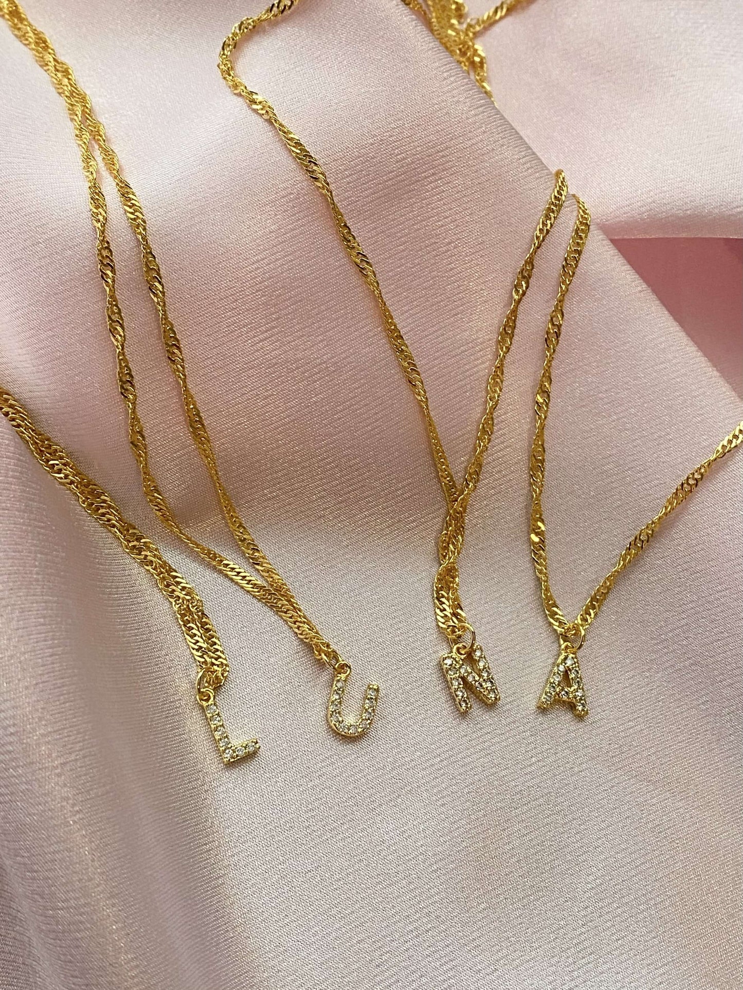 Lucky Charm Necklace (14k gold) - Luna Alaska Jewelry