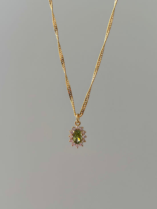 Sage Necklace (18k gold) - Luna Alaska Jewelry