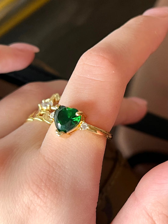 Envy Heart Ring - Luna Alaska Jewelry